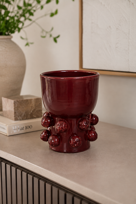 VASO EM CERÂMICA BACCO - 26x20,5