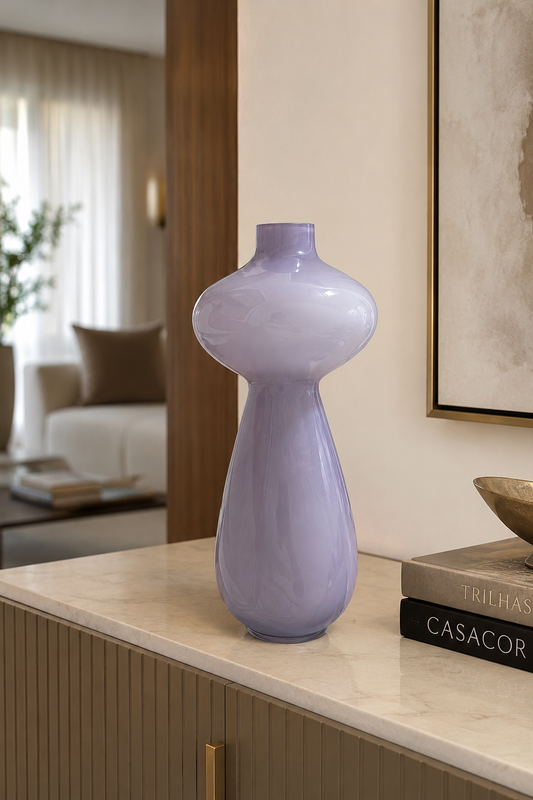VASO MODENA EM VIDRO - 36x15