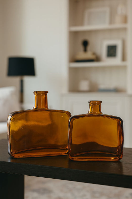 GARRAFAS RIVIERA LARANJA - 2 peças