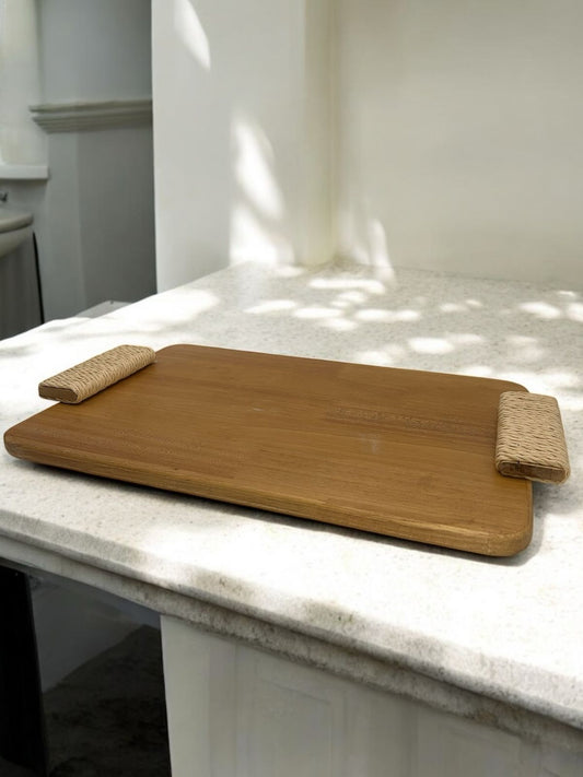 BANDEJA RUSTICA NATURALLE - 37x28x5