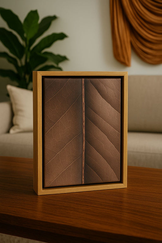 QUADRO FOLHA DE ÂMBAR - 30x20