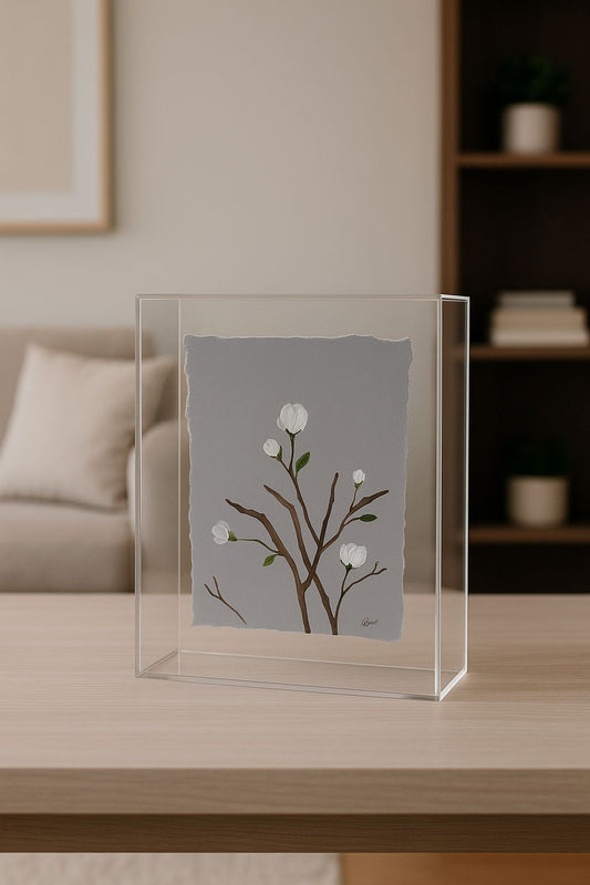 ARTE EM ACRÍLICO - JARDIM SUSPENSO