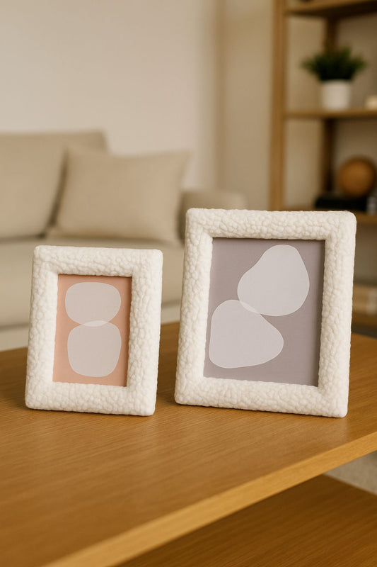 PORTA-RETRATOS PELUCIA BIANCA