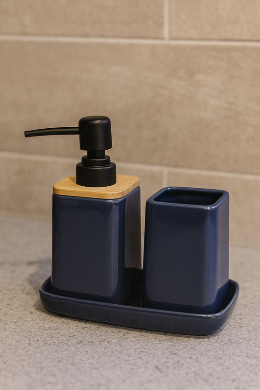 KIT DE BANHEIRO ELEGANCE - 3PCS