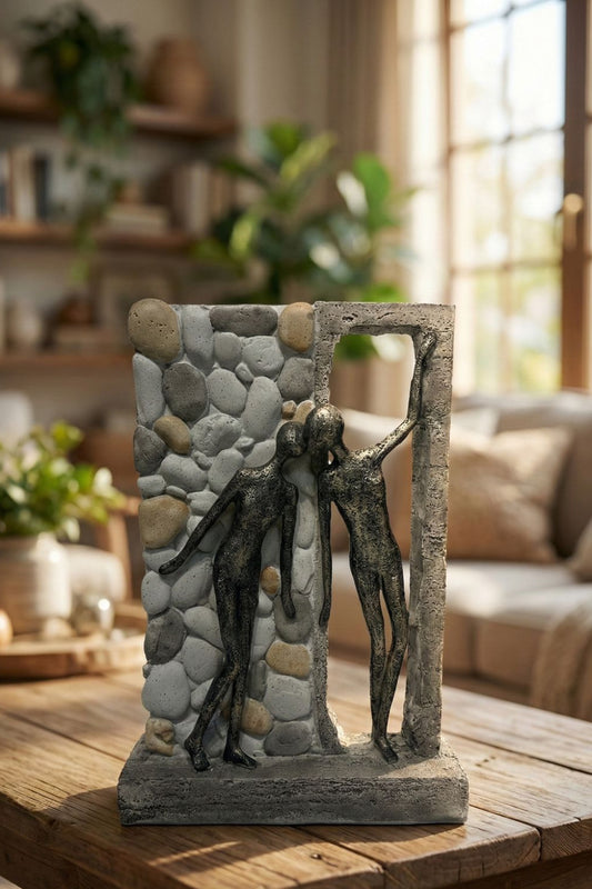 ESCULTURA O ENCONTRO - 30x18,5