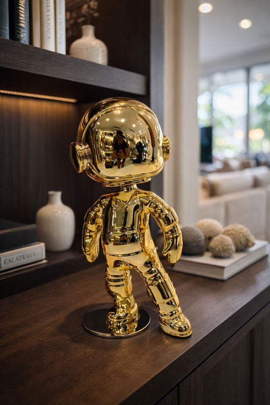 ESCULTURA GOLDEN ASTRONAUT - 30x15