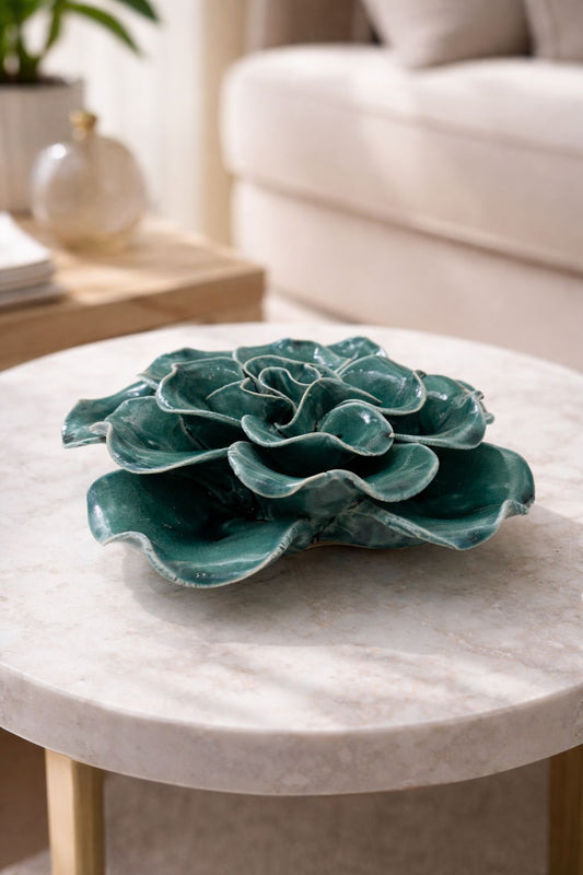 FLOR ESMERALDI - 16x16