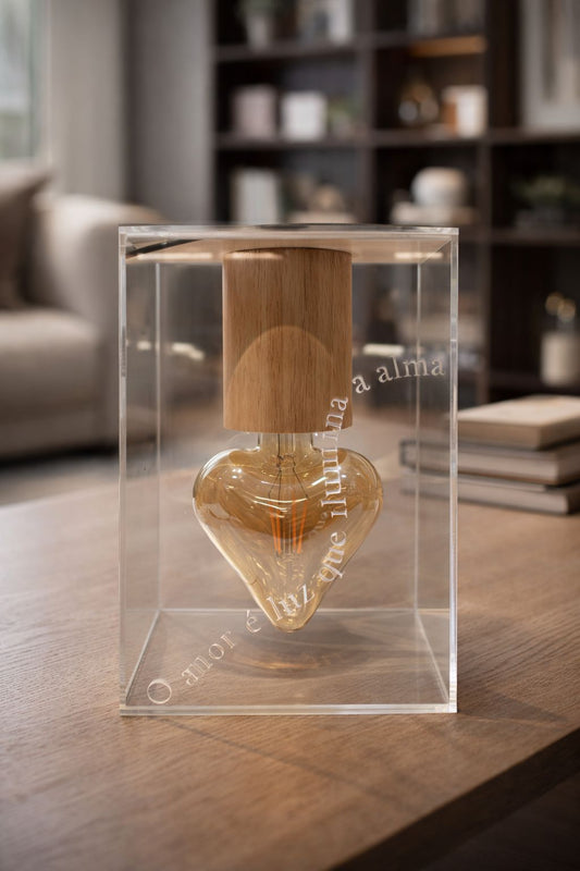 LUMINÁRIA AMORE - 18,5×26