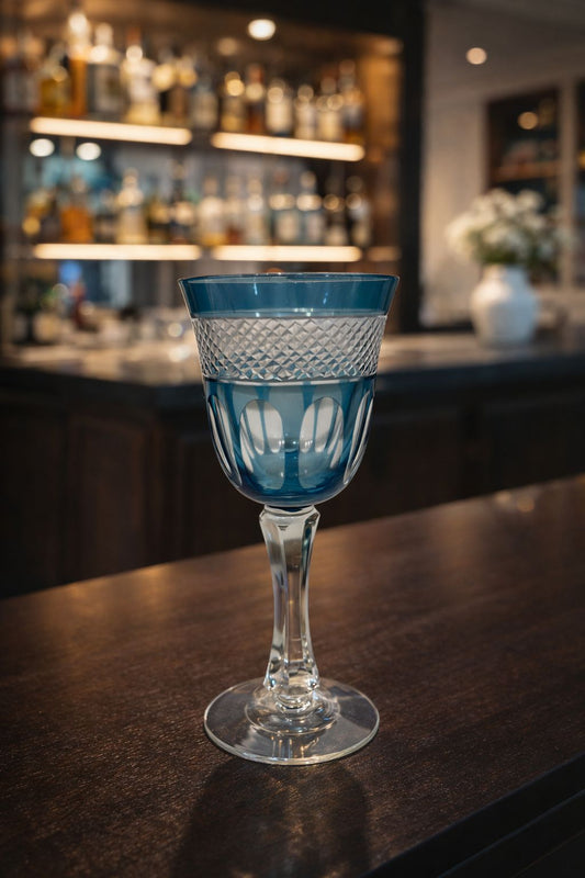 TAÇA DIAMANTE BLU - 19x8,5