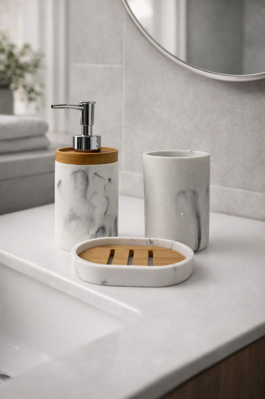 KIT DE BANHEIRO LUMINARA - 3 peças