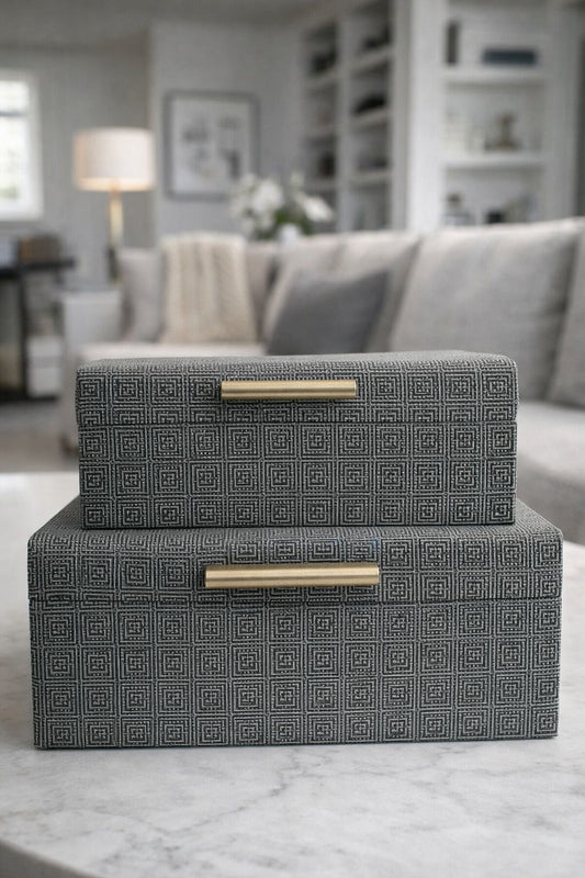 CAIXAS VETRINO - 2 peças