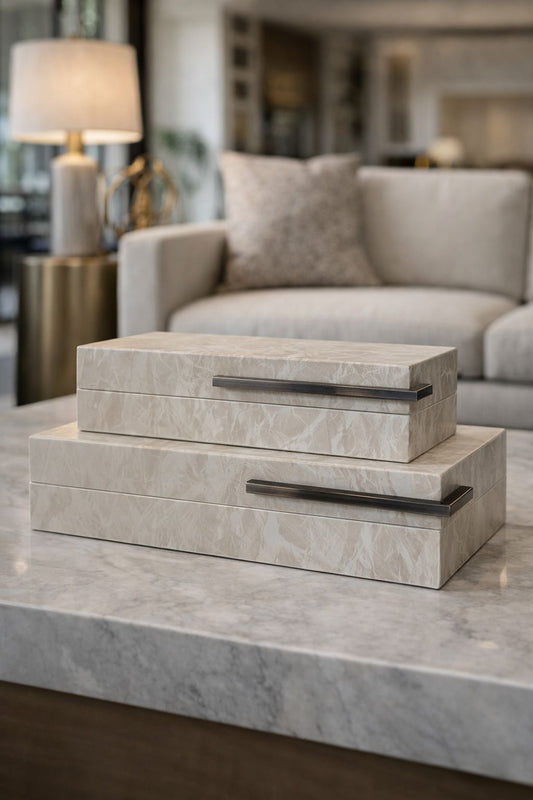 CAIXAS VENTURO - 2 peças - Revestimento em PU