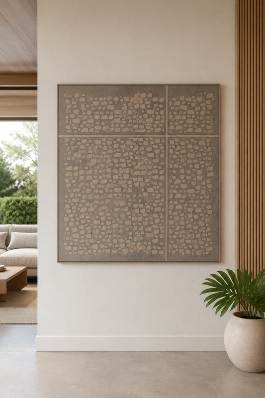 QUADRO MOSAICO URBANO - 80x80