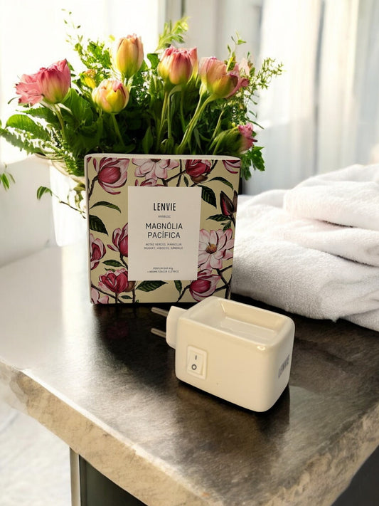 AROMATIZADOR CERAMICO ELETRICO - MAGNOLIA PACIFICA