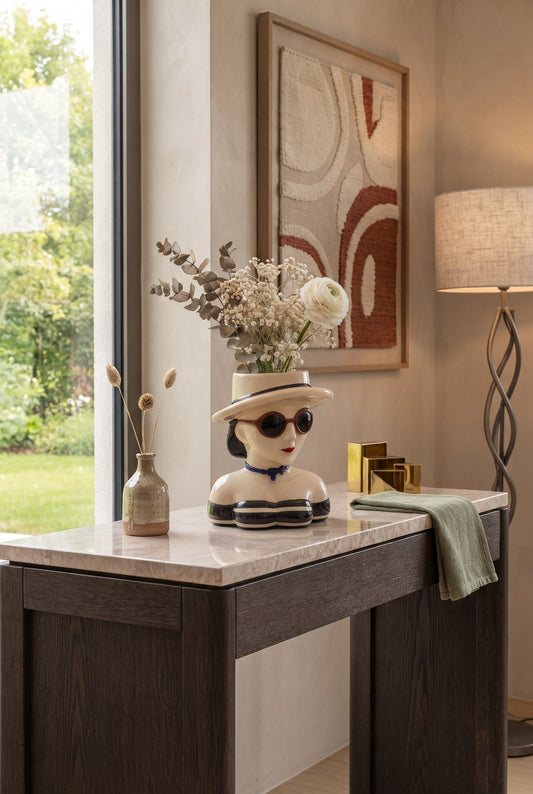 VASO DECORATIVA MADAME RIVIERA - 21,5x16,5