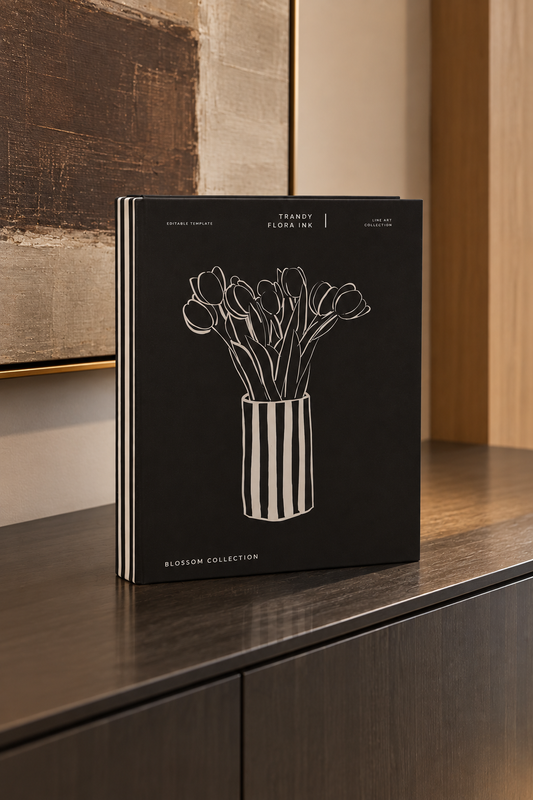 CAIXA LIVRO FLORA EDITION - 36x27