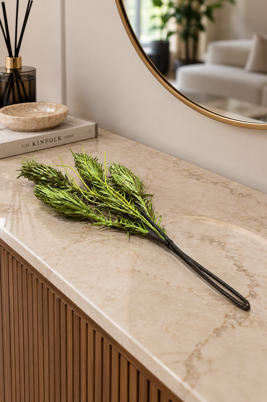 FOLHAGEM DECORATIVA ALTHEA VERDE - 80cm