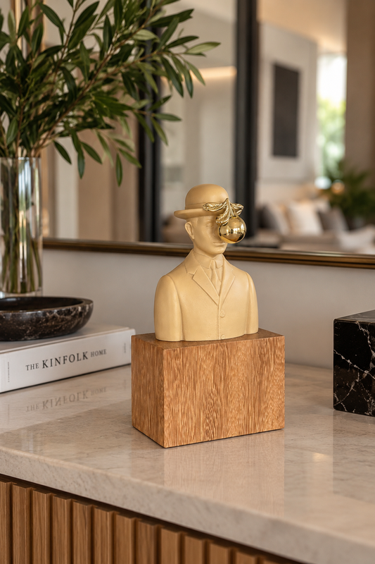ESCULTURA MOUNSIEUR POMME - 20x11,5