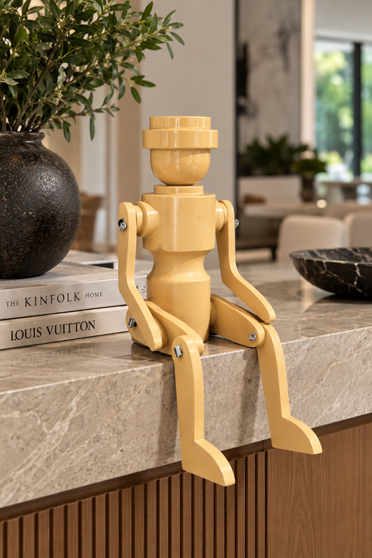 ESCULTURA ROBOT ARTICULÉ - 33x18