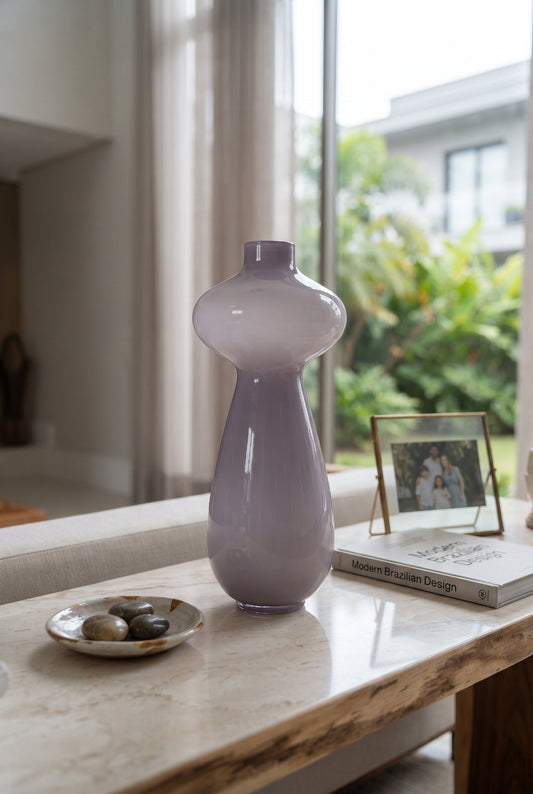 VASO MODENA EM VIDRO - 36x15