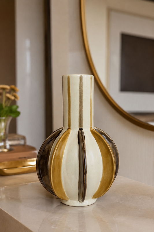 VASO ÂMBARIS EM CERÂMICA - 31x20