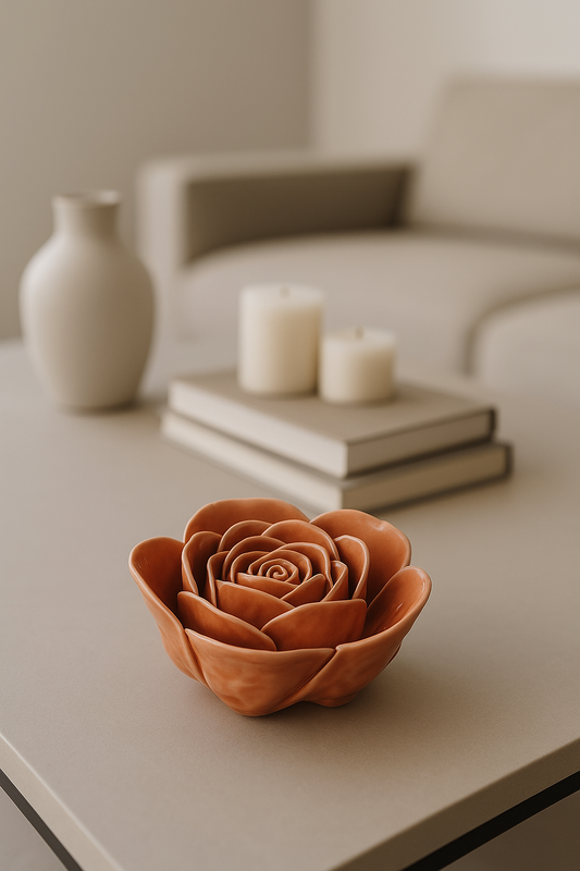 FIORE DI TERRACOTTA - 10x6