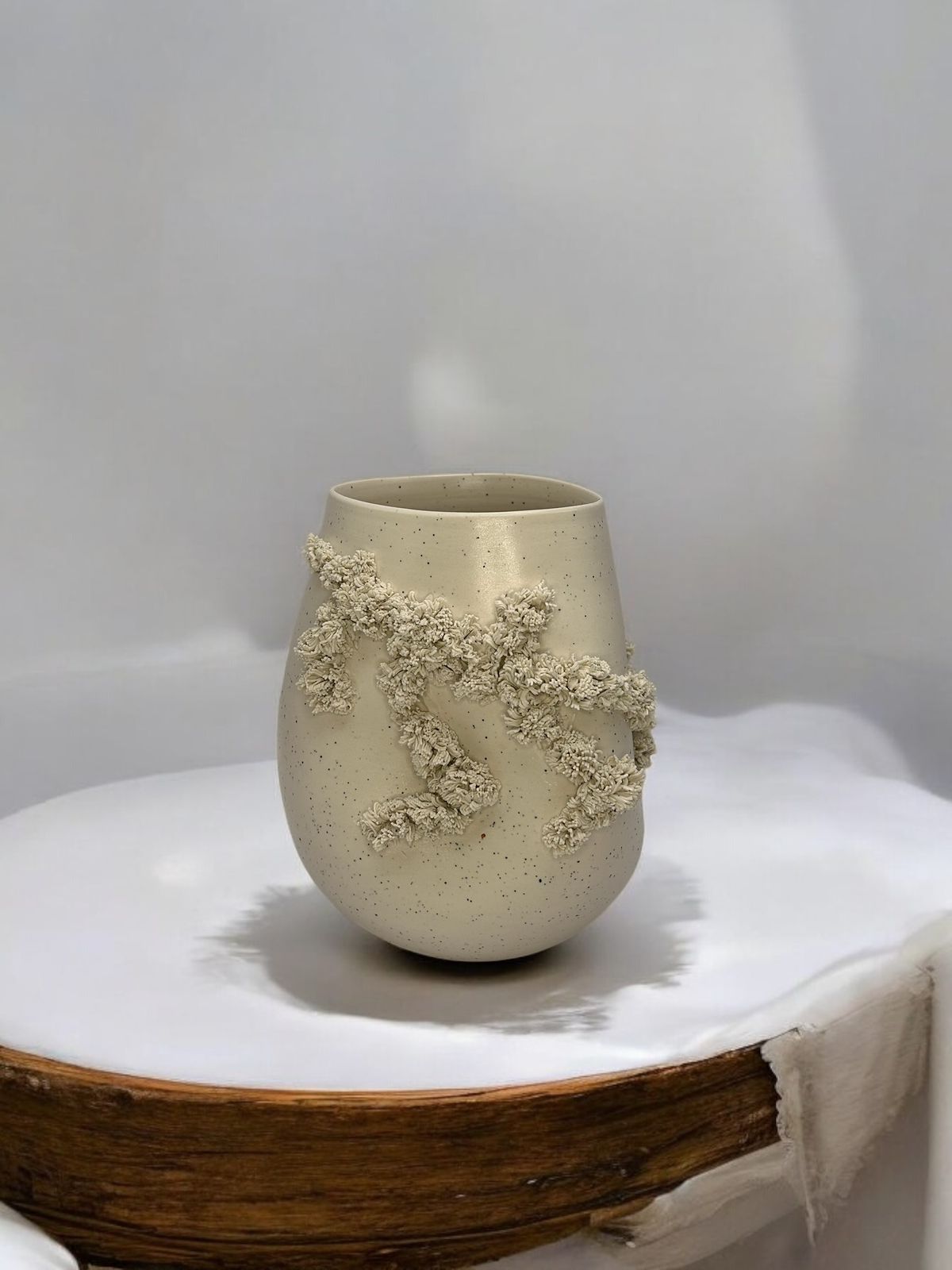 VASO CORAL - 19x17x20