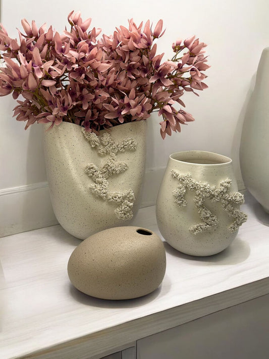 VASO CORAL - 19x17x20