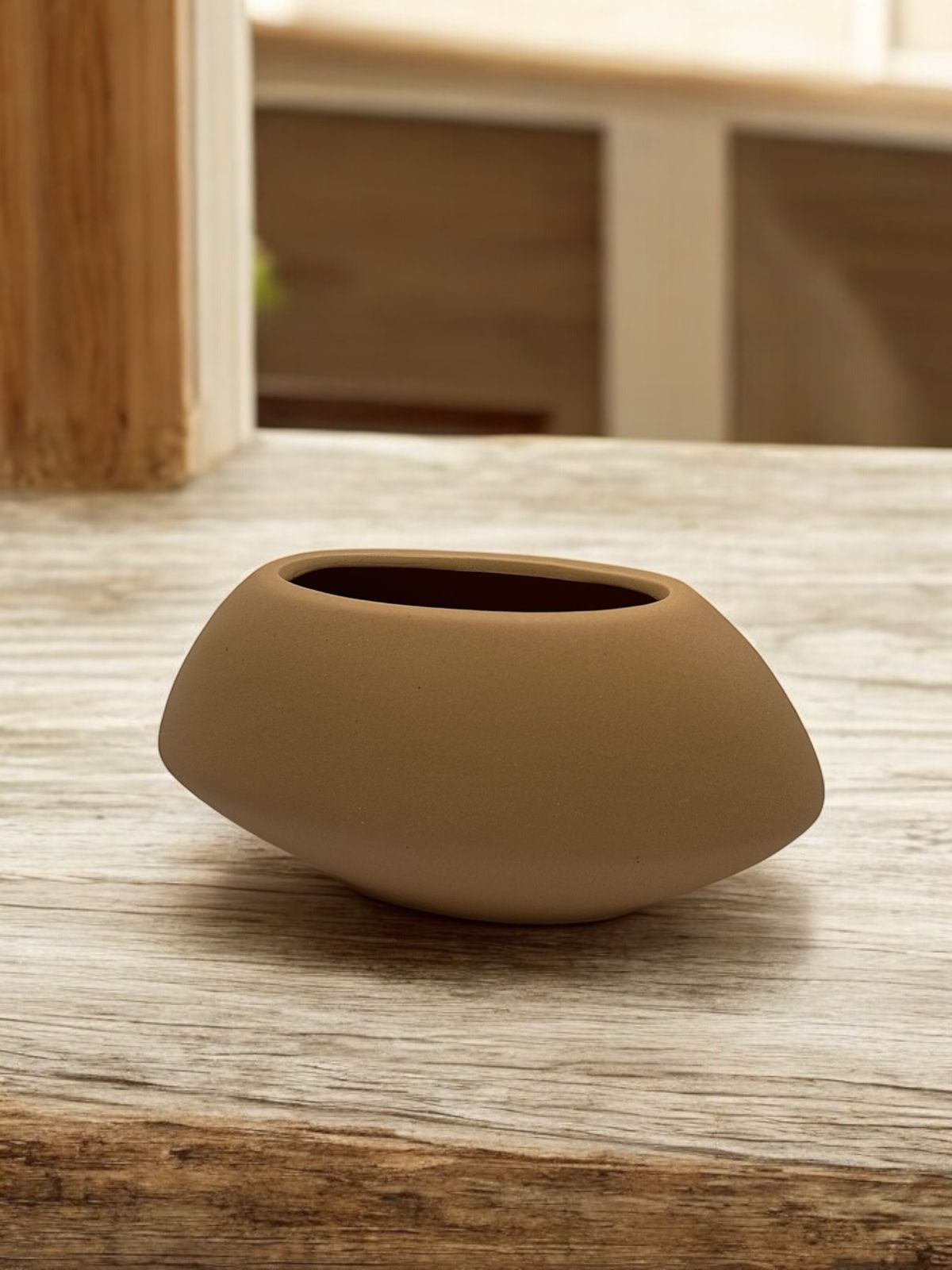 CACHEPOT EM CERAMICA - 20x7x11