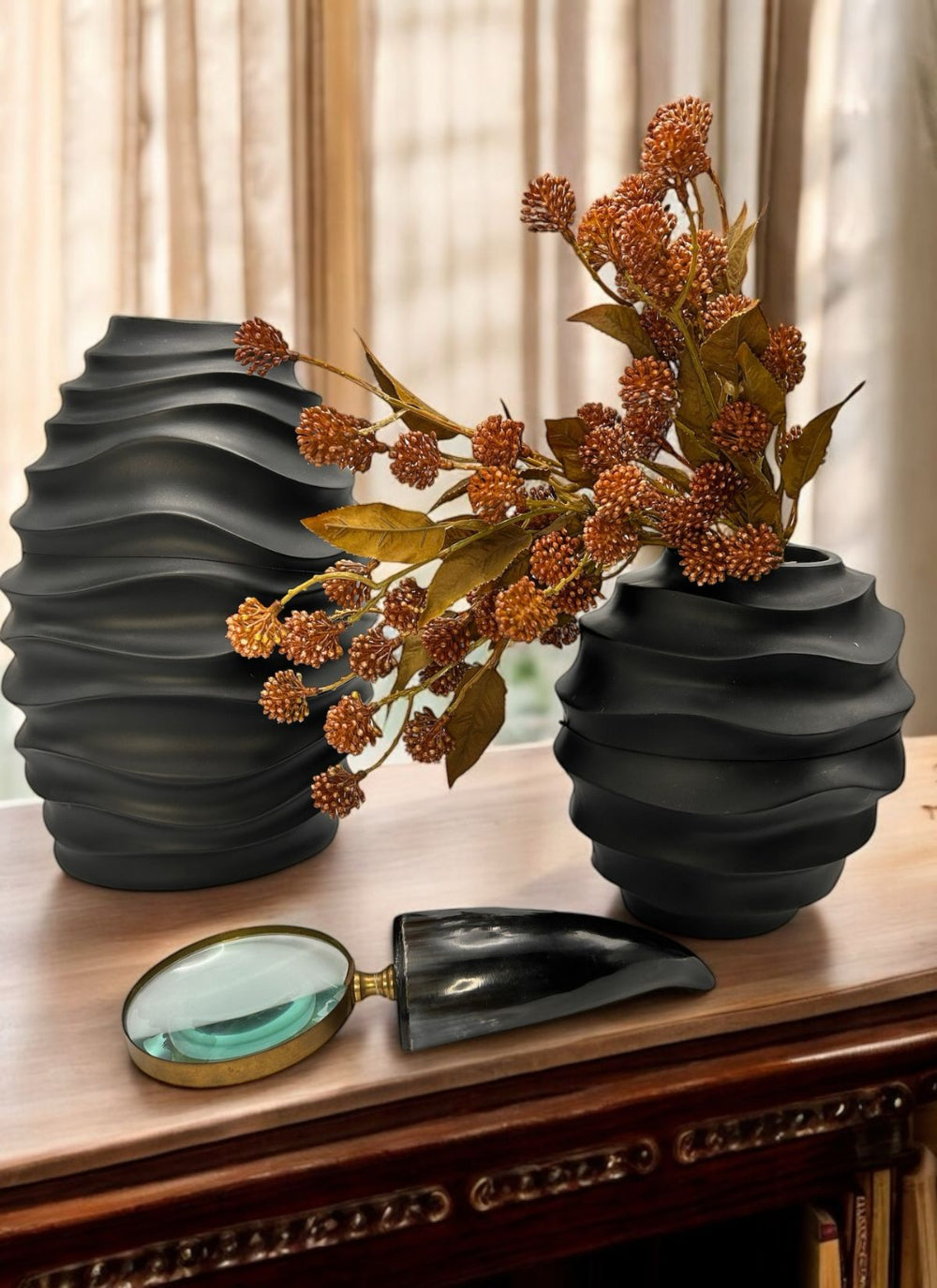 COMPOSIÇÃO ELEGANCE BLACK - 4 PÇS