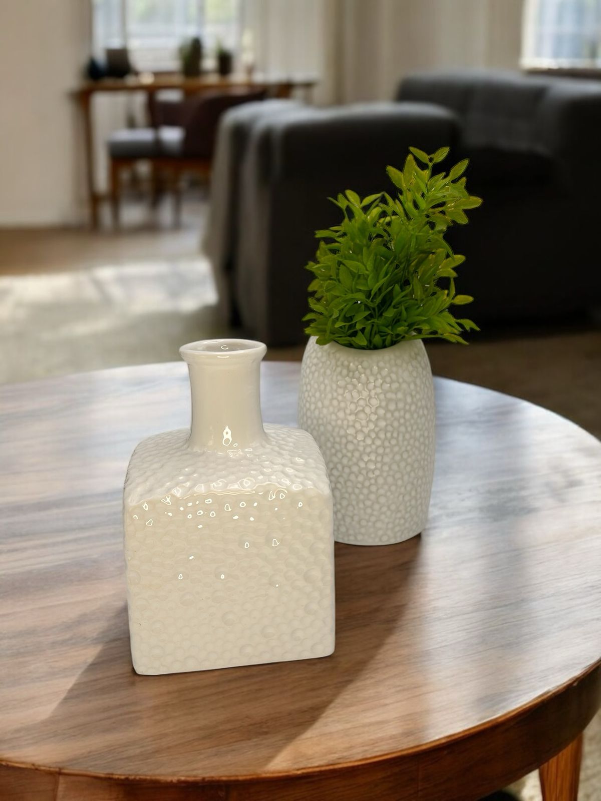 VASO CERÂMICO ELEGANCE MOON - 10x10x16