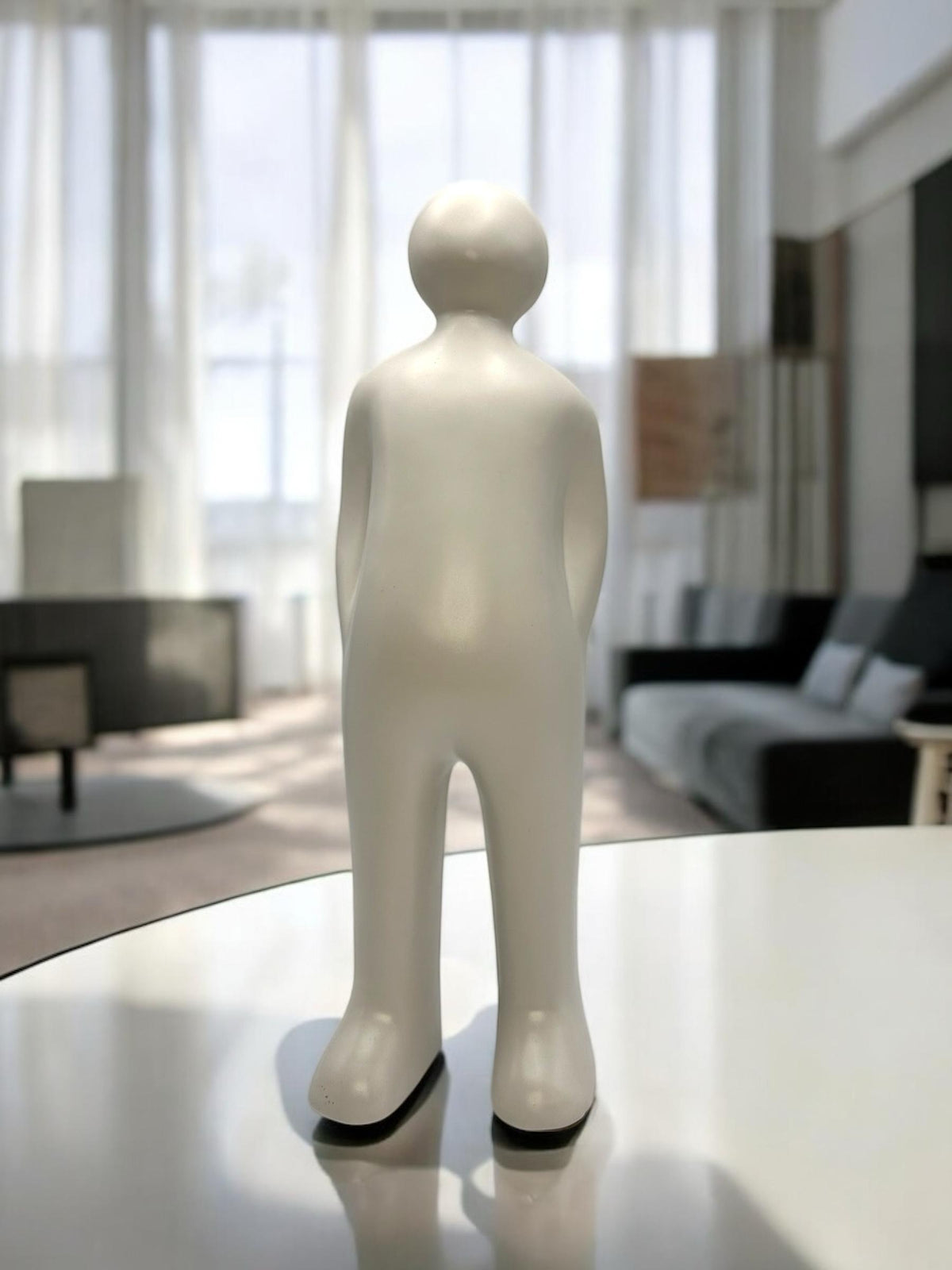 ESCULTURA DO OBSERVADOR - 12x7x39
