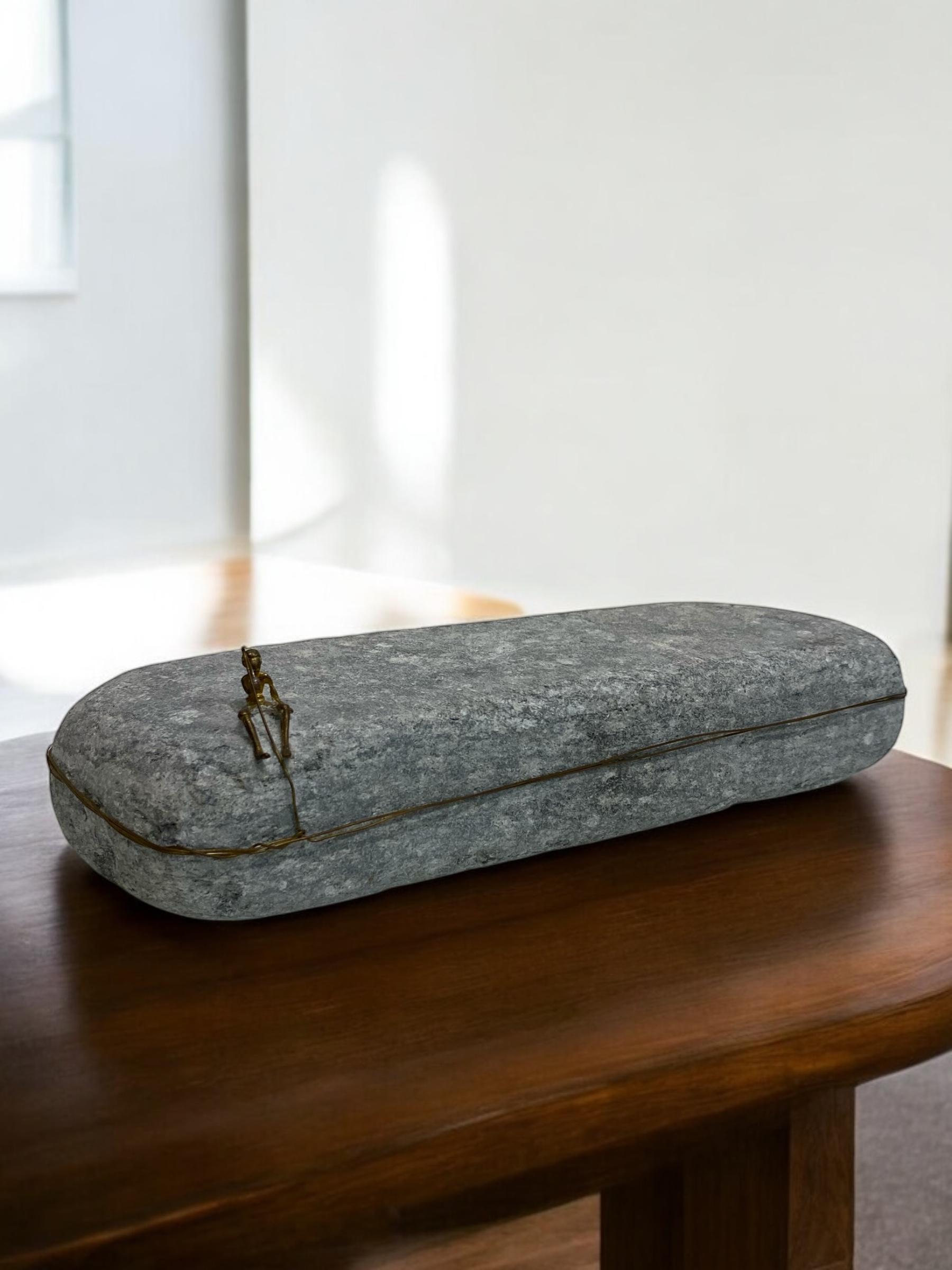 ESCULTURA PESCADOR DE INSTANTES - ESTUDIO ILUDI - 28x9