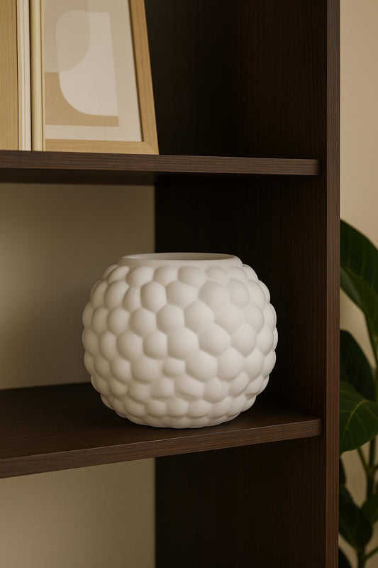 VASO EM VIDRO "BUBBLE" - 26x23