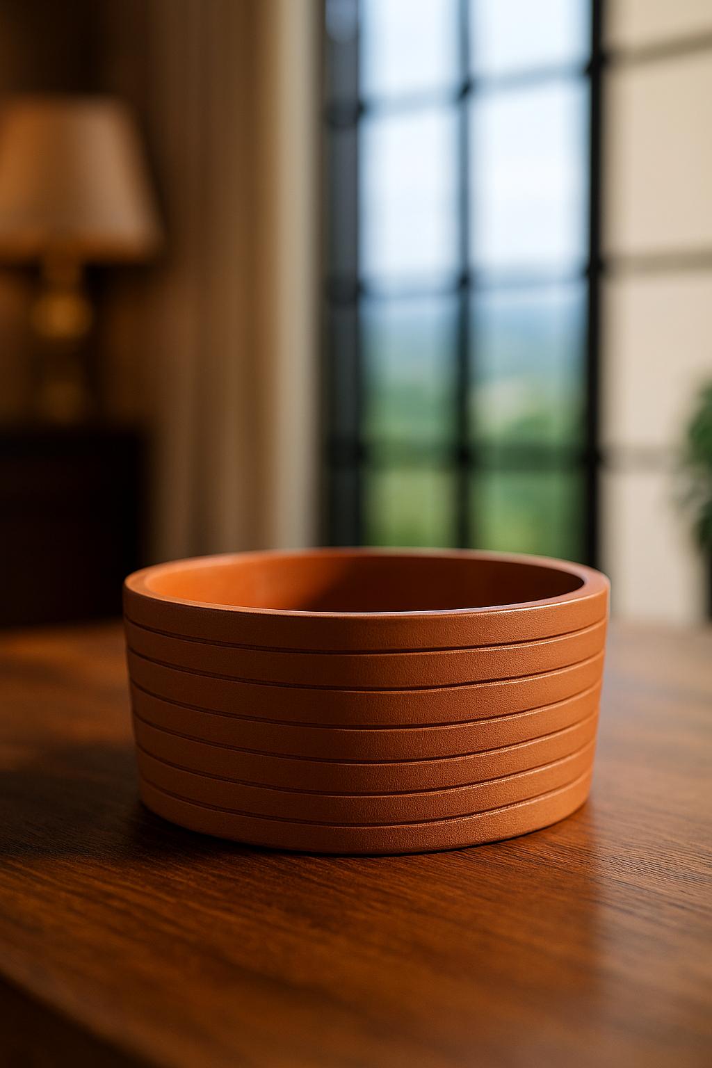 CACHEPOT TERRACOTA MAREJO - 16x6,5