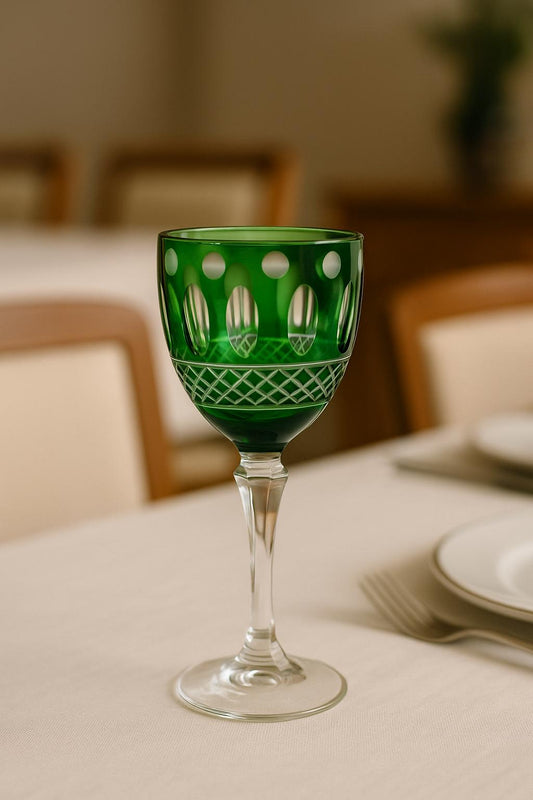 TAÇA VINHO VERDE ÉMERAUDE