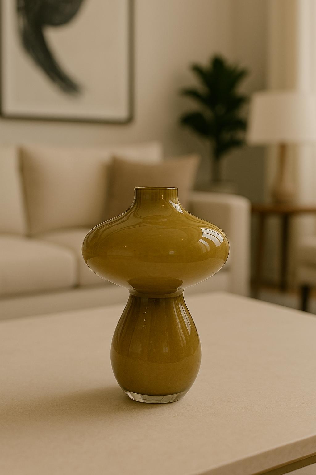 VASO MIRAGGIO VERDE - 23x15