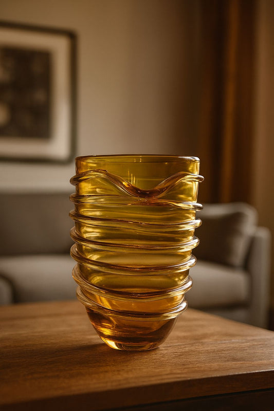 VASO EM MURANO ELÍSIO - 29x20
