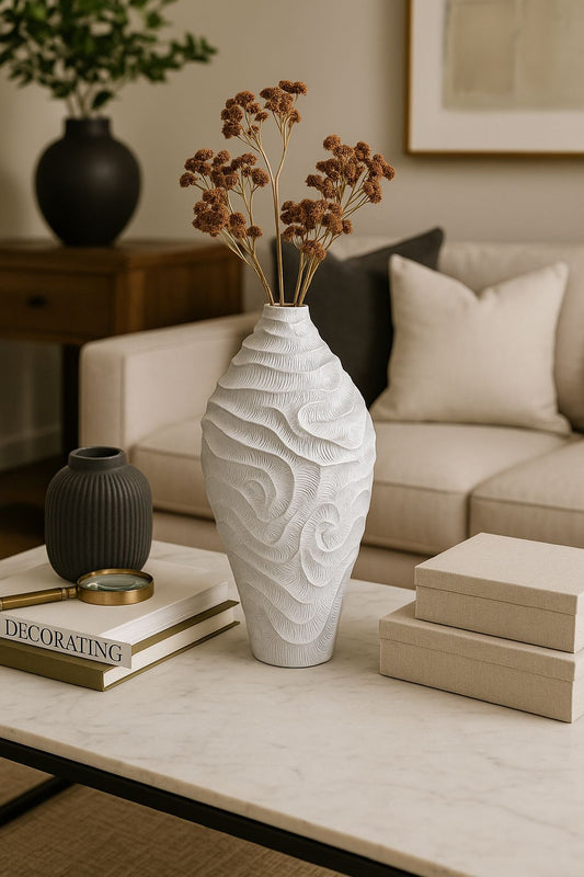 VASO LINEA BIANCA - 34x18