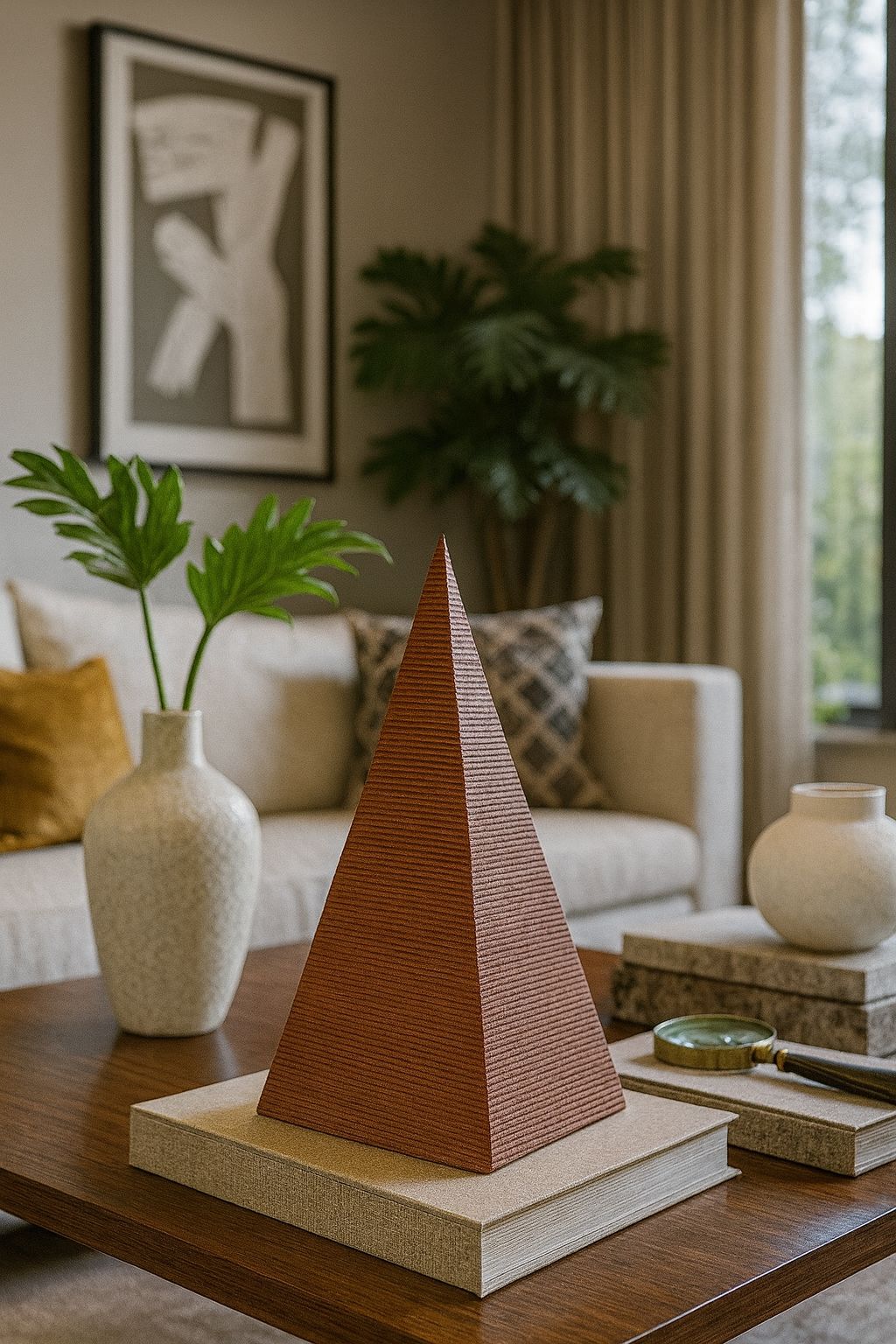 PIRÂMIDE TERRACOTTA - 28x13