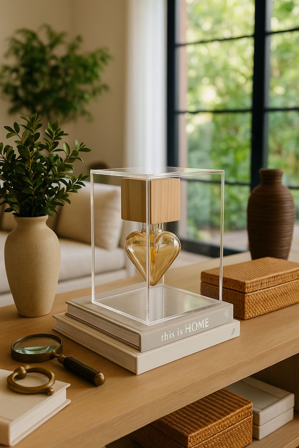 LUMINÁRIA LUCENTIS CUORE - 27x19