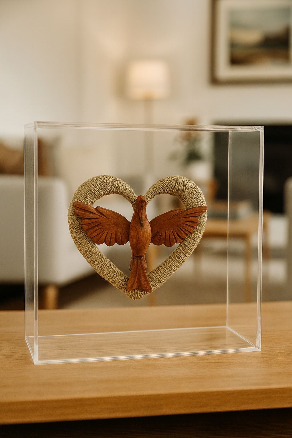 ESCULTURA PEACE - 18,5x18,5
