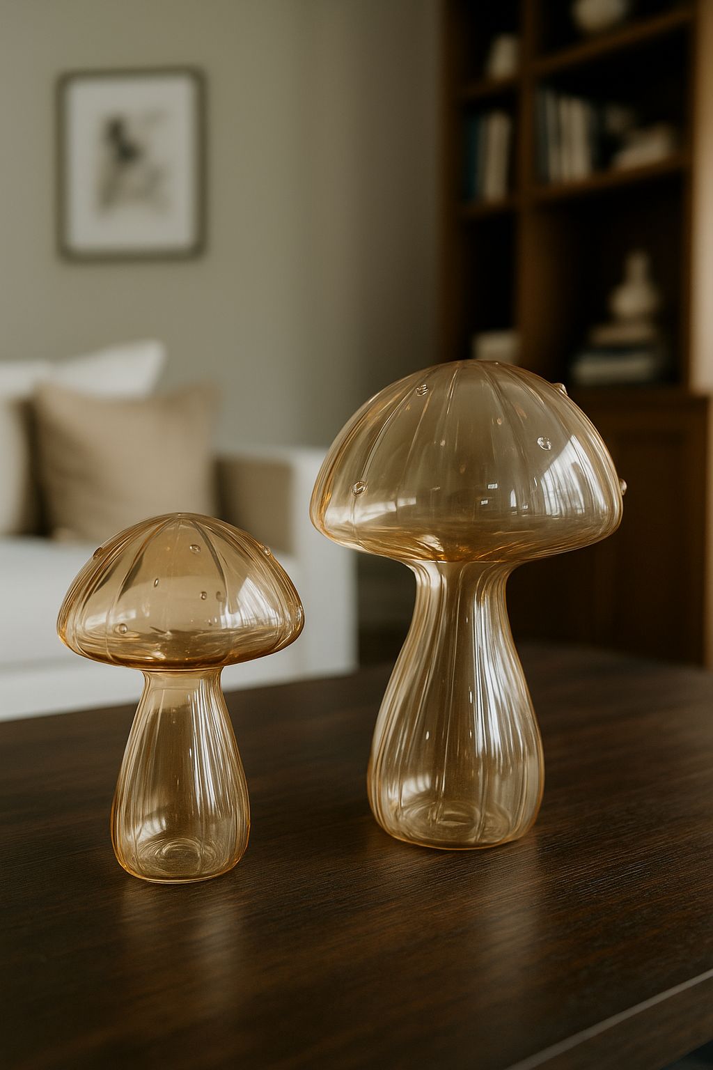 ESCULTURAS SHROOM - 2 peças