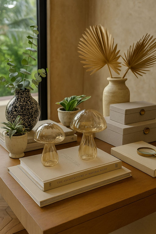 ESCULTURAS SHROOM - 2 peças