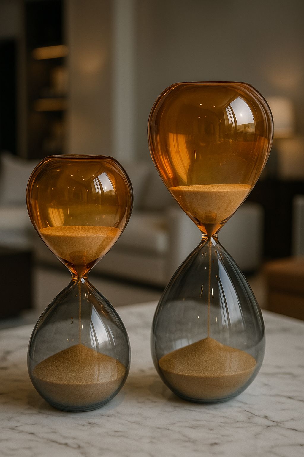 AMPULHETAS ECLIPSE - 2 peças