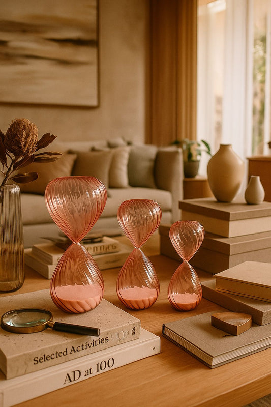 AMPULHETAS ROSALIA - 3 peças