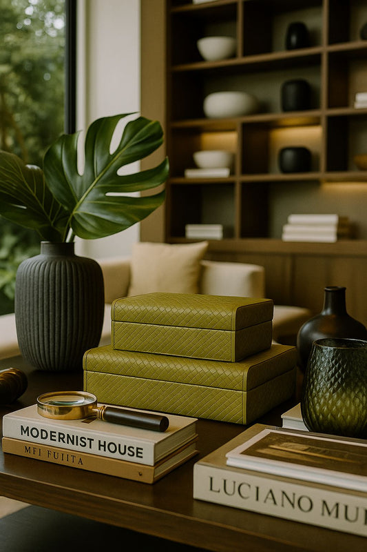 CAIXAS VELLUTO - 2 peças