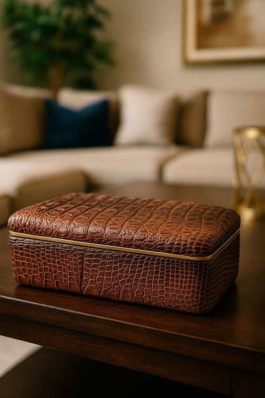 CAIXA CROCODILE - 33x12