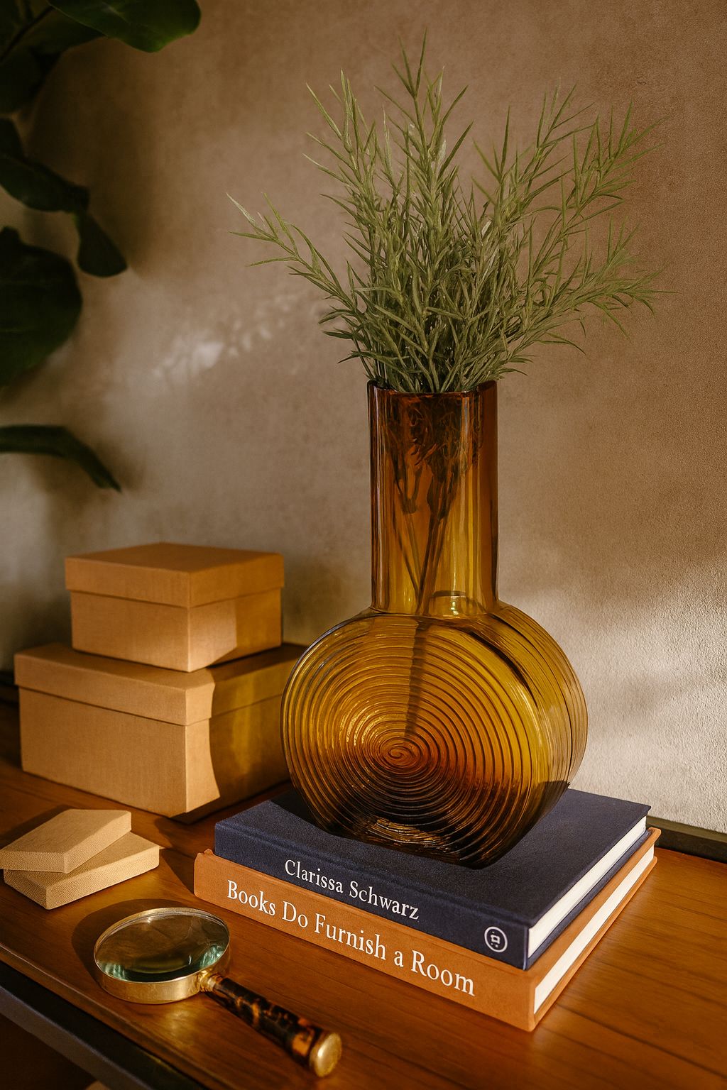 VASO VIENA PESSEGO - 25x15