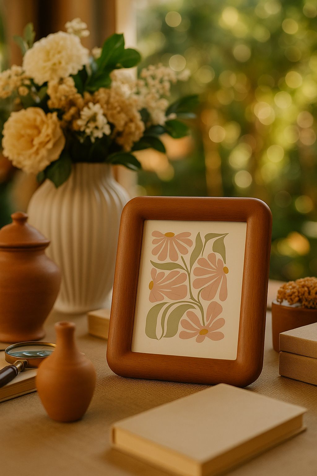 PORTA-RETRATOS EM MADEIRA - 15X20